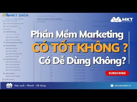Phần Mềm Marketing MKT Có Tốt Không? Có Dễ Dùng Không? Hiệu Quả Như Thế Nào?