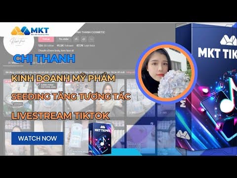 Chị Thanh - Kinh Doanh Mỹ Phẩm - Seeding Tăng Tương Tác Livestream Tiktok Hiệu Quả