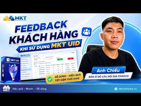 Anh Chiểu Buôn Bán Sỉ Đồ Câu Dùng Phần Mềm MKT UID Để Tiếp Cận Đúng Khách Hàng Mục Tiêu
